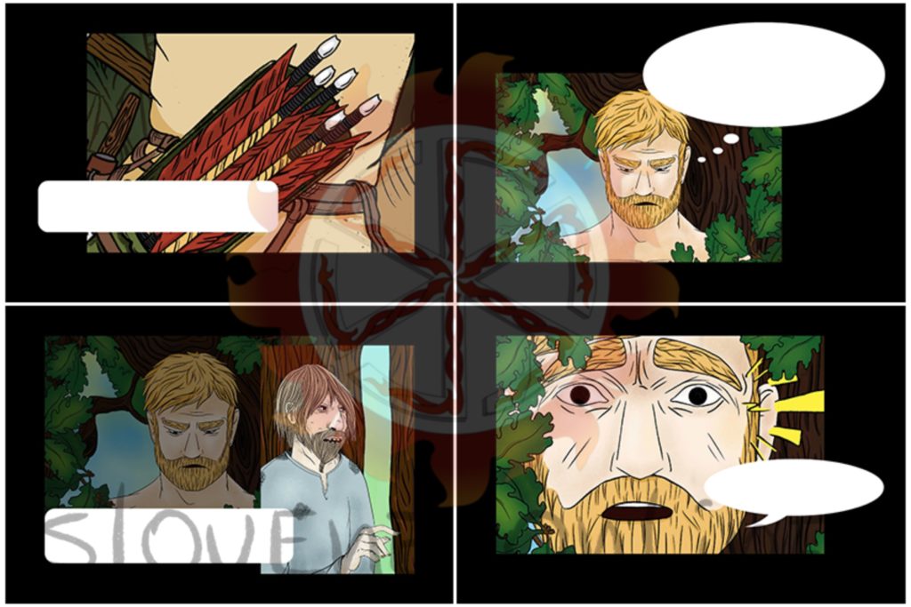 Comic panels